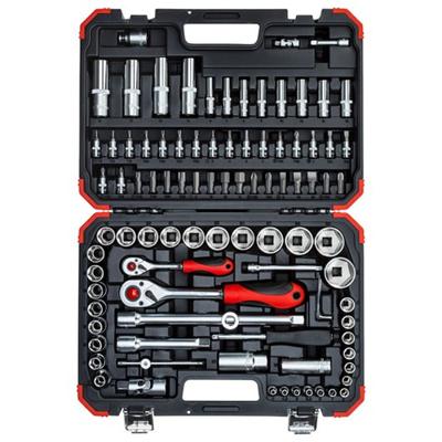 Gedore Red Dopsleutelset 94-delig 1/4” + 1/2” - 3300057