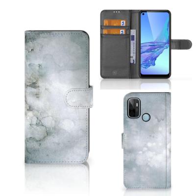 Hoesje OPPO A53 | OPPO A53s Painting Grey Hoesje OPPO A53 | OPPO A53s Painting Grey