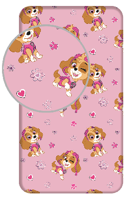 Skye Hoeslaken 90 x 200 cm roze