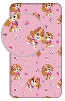 Skye Hoeslaken 90 x 200 cm roze - thumbnail