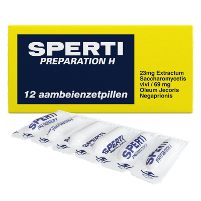 Sperti Preparation H Zetpillen