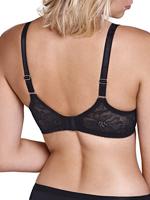 Zwarte softcup bh Lisca Evelyn met beugel F - H - thumbnail