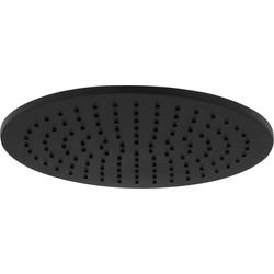 Ben Round hoofddouche Ø25cm gestructureerd zwart Ben Round hoofddouche Ø25cm gestructureerd zwart