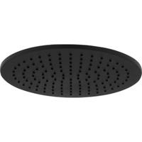 Ben Round hoofddouche Ø25cm gestructureerd zwart - thumbnail