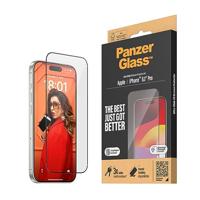 PanzerGlass Ultra-Wide Fit 2810 Screenprotector (glas) Apple iPhone 15 Pro 1 stuk(s) - thumbnail