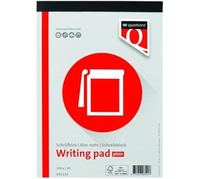 Schrijfblok Quantore A5 blanco