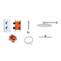 Best Design Regendoucheset Verona M200 Inbouw Met Inbouwbox Chroom - thumbnail