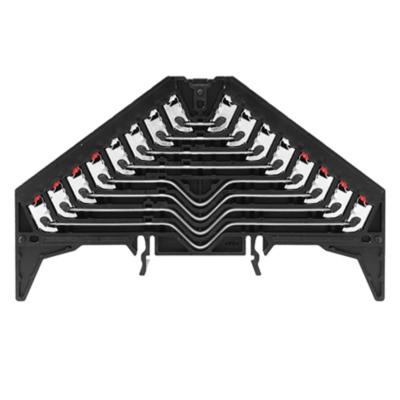 Weidmüller 1173780000 Rangeerverdeler 9.20 mm Push-In-klem Zwart 20 stuk(s)