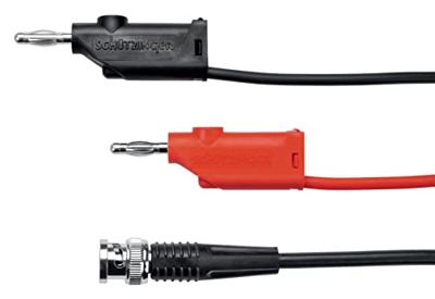 Schützinger KO 89-58 / 100 / SW BNC-meetsnoer 100.00 cm Zwart