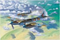 Trumpeter 1/48 De Havilland Hornet F.3 - thumbnail