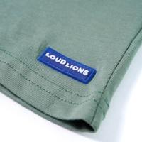 Kindershirt dinosaurusprint 104 kakikleurig - thumbnail