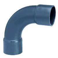 Europond 90° PVC Elbow Glue Connection 110mm - Weatherproof and Easy to Assemble - thumbnail