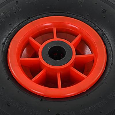 VidaXL Steekwagenwielen 4 st 3,00-4 (245x82) rubber