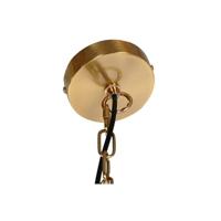 Plafondlamp DKD Home Decor 66 x 66 x 60 cm Kristal Gouden Metaal 40 W - thumbnail