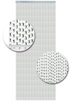 Vliegengordijnexpert Lucca zwart 92x210 vliegengordijn - thumbnail