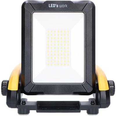 LED's Work 18V Draadloze LED Werklamp 2900 - Werkt op accu van Makita, Bosch, Dewalt, Milwaukee, Metabo - IP54