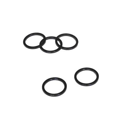 VWP balhoofdtussenring spacer alu 5mm 1.1/8" zwart p/5