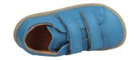 Barefootschoenen met klittenband voor meisjes BAREFOOT BASE FRODDO blauw - thumbnail