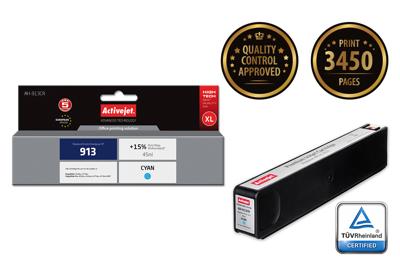 Activejet AH-903YRX inkt (vervanging HP 903XL T6M11AE; Premium; 12 ml; geel)