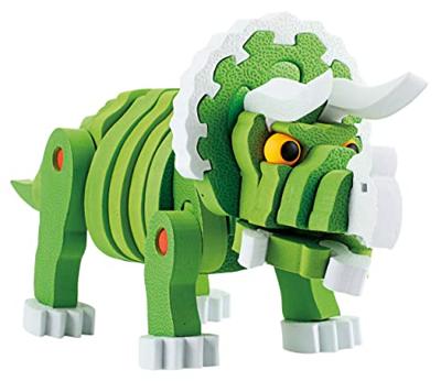 Toi-Toys knutselpuzzel tricera junior 25,8 cm groen 59-delig Toi-Toys knutselpuzzel tricera junior 25,8 cm groen 59-delig