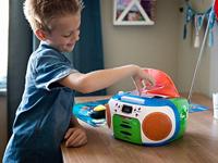 Lenco Draagbare radio met CD en cassette Kids Multi Colour - SCD-971 - thumbnail