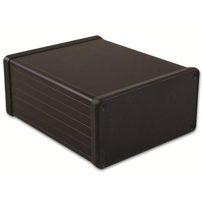 Hammond Electronics 1455N1202BK Profielbehuizing 120 x 103 x 53 Aluminium Zwart 1 stuk(s) Hammond Electronics 1455N1202BK Profielbehuizing 120 x 103 x 53 Aluminium Zwart 1 stuk(s)
