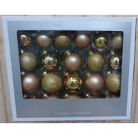 Kerstballen glas goud 42 ballen - Warentuin mix - thumbnail