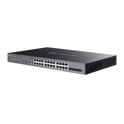 TP-Link SG5428XMPP netwerk-switch Managed L3 Gigabit Ethernet (10/100/1000) Power over Ethernet (PoE TP-Link SG5428XMPP netwerk-switch Managed L3 Gigabit Ethernet (10/100/1000) Power over Ethernet (PoE