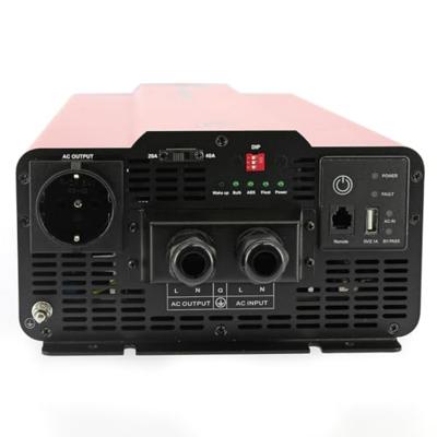 Omvormer-lader - EZA - Zuivere sinusgolf 3000 W - Zuivere sinusgolf - 40 A lader - Automatische MPS - Afstandsbediening met LED-verlichting