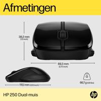 HP 250 Dual-muis - thumbnail