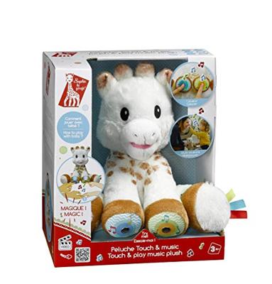 Sophie de Giraf Touch & Play Music interactieve knuffel Sophie de Giraf Touch & Play Music interactieve knuffel