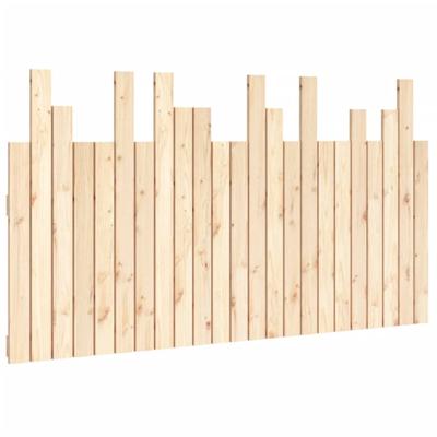 Hoofdbord wandmontage 146,5x3x80 cm massief grenenhout Hoofdbord wandmontage 146,5x3x80 cm massief grenenhout