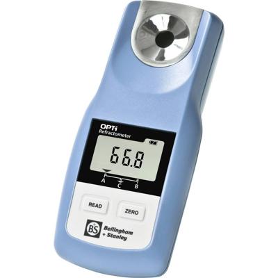 WTW OPTi-M digitales Handrefraktometer Digitale handrefractometer Opti, meetbereik 0-95 Brix, met 50 meetschalen