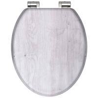 Schutte MDF WC-bril LIGHT WOOD met soft-close 80192 - thumbnail