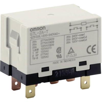 Omron G7L-2A-T 24 VAC Steekrelais 24 V/AC 25 A 2x NO 1 stuk(s)