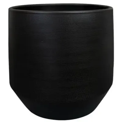 Ter Steeg Pot Norell 21x20cm zwart