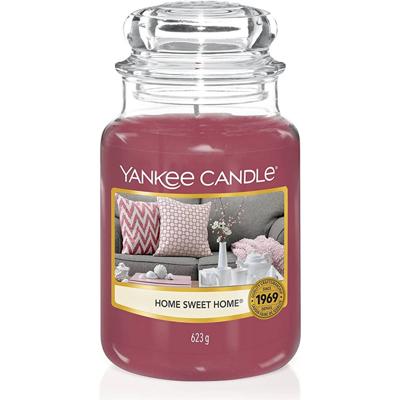 Yankee Candle Home Sweet Home kaars Cylinder Rood Mout, Anjer, Vanille 1 stuk(s)