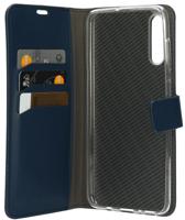 Classic Wallet Case Samsung Galaxy A70 (2019) - Smartphonehoesje - Booktype - PU leer - inclusief pashouder - blauw - thumbnail