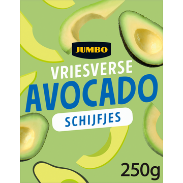 Jumbo Vriesverse Avocado Schijfjes 250 g Jumbo Vriesverse Avocado Schijfjes 250 g
