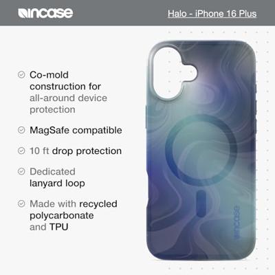 Incase Halo hoesje iPhone 16 Plus - Tidal Ocean Incase Halo hoesje iPhone 16 Plus - Tidal Ocean