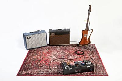 DRUMnBASE VP185-ORD Vintage Persian Original Red drum/stage mat 185 x 160 cm