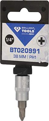 Brilliant Tools BT020991 BT020991 PH Verwisselbare kop 1/4 (6.3 mm) Brilliant Tools BT020991 BT020991 PH Verwisselbare kop 1/4 (6.3 mm)