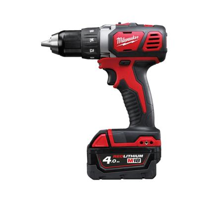 Milwaukee M18 BDD-403C M18™ Compact Boor/Schroefmachine | 3x4,0Ah accu's + Multilader | In koffer - 4933448362 Milwaukee M18 BDD-403C M18™ Compact Boor/Schroefmachine | 3x4,0Ah accu's + Multilader | In koffer - 4933448362