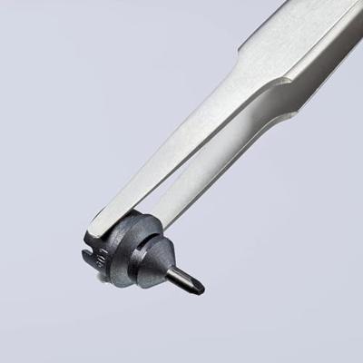 Knipex 92 52 23 Precisiepincet Plat-rond 120 mm - thumbnail
