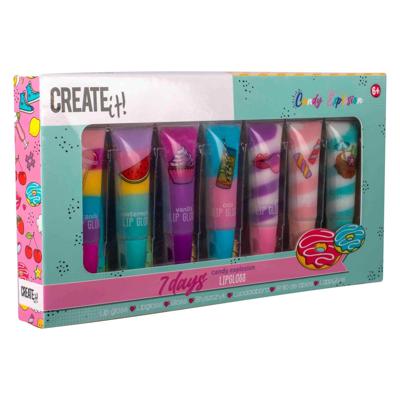 Create It! candy explosion lipgloss swirl
