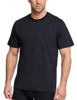 Schiesser American T-shirt 2-pack zwart - thumbnail