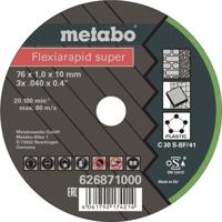 Metabo Flexiarapid Super 626870000 Doorslijpschijf recht 76 mm 5 stuk(s) RVS - thumbnail
