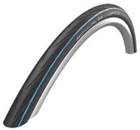 Schwalbe Vouwband lugano 2 k-guard 28 x 1.00" / 25-622 mm - zwart met blauwe strepen - thumbnail