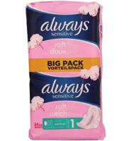 Always Maandverband Sensitive Normal Plus (24st) - thumbnail