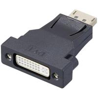 Renkforce RF-4212237 DisplayPort / DVI Adapter [1x DisplayPort stekker - 1x DVI-bus 24+5-polig] Zwart - thumbnail